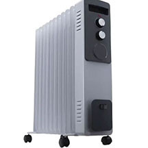 Yağ qızdırıcısı RAF R.1138 – 11 bölmə, 2900W güc, orta ölçülü otaqlar üçün effektiv isidici, müasir dizayn və təhlükəsiz istifadə üçün uyğun elektrik yağ radiatoru