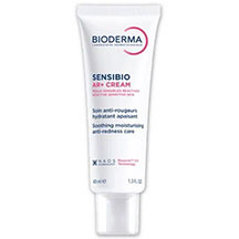 Krem üz üçün Bioderma Sensibio AR+ 40 ml – qızartıya və həssaslığa qarşı, sakitləşdirici və nəmləndirici, komedogen olmayan və hipoallergik, gündəlik istifadə üçün müalicəvi üz kremi