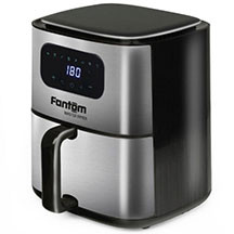 Fantom AF 5000 airfryer – 4.5L tutum, 1400W güc, 8 proqram, 80-200°C temperatur aralığı,3 qat hava sirkulyasiyası ilə az yağlı, sürətli və sağlam bişirmə