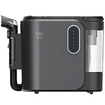 Fakir PR 7020 buxar təmizləyicisi – 1600 Vt güclü, 1600 ml su çəni, 9 bar buxar təzyiqi, 3 dəqiqəyə sürətli isinmə, təzyiq göstəricili, müxtəlif başlıqlı, səthlərdə dərin və kimyəvi maddəsiz təmizləyi