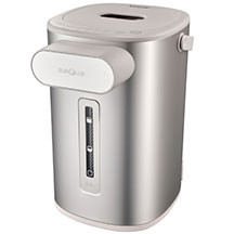 Eurolux EU-TP2920AP Grey termopot – 5L tutum, 1600W güc, 3 temperatur rejimi, paslanmayan polad daxili və sensor panel ilə sürətli və təhlükəsiz isti su təminatı