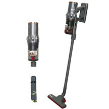 RAF R.8760 vertikal tozsoran – 500W güc, 500 ml toz toplayıcı konteyner, akkumulyatorla işləmə, plastik korpus və müxtəlif səthlərdə (toz, tük, iri hissəciklər) effektiv təmizlik üçün güclü və portati