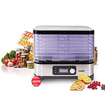 Sonifer SF-4016 meyvə və tərəvəz quruducu – 8 qatlı, 500 Vt güclü, LED ekranlı, termostatlı, ət, meyvə, çərəz və tərəvəz üçün çoxfunksiyalı elektrik qurutma aparatı