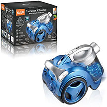 Tozsoran RAF R.8662B Blue – 1200W güclü, 2-in-1 üfürmə və sorucu funksiyalı, 3L toz konteynerli, HEPA filtrlə, mexaniki idarəetməli elektrik tozsoran