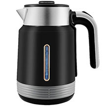 Hoffmans HM-2547 elektrik çaydan – 2.5 litr tutumlu, 1800 Vt güclü, paslanmayan polad gövdəli, avtomatik və əl ilə söndürülmə funksiyalı, quru işləmədən qoruma sensorlu, sürətli qaynatma sistemli cayd