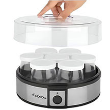 Lexical LYM-3701 – 1260 ml Tutumlu Elektrik Yoqurt Aparatı, Evdə Təbii və Sağlam Qatıq Hazırlamaq üçün İdeal Seçim