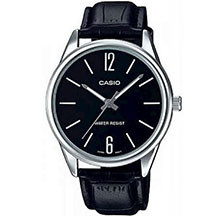 Casio MTP-V005L-1BUDF kişi qol saatı – eleqant dəri qayış, sadə görünüş və hər gün üçün ideal seçim