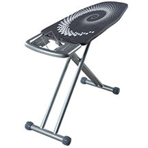 Ütü Masası Cingillioglu Vanessa New CM-544, 43x123 sm – Qatlanan, Buxar Keçirici Metal Tabla, 100% Pambıq İstiyə Davamlı Örtük, Rahat Ütü Tutacağı, Boz Rəng, Türkiyə İstehsalı
