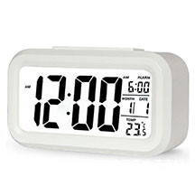 Elektron zəngli masaüstü saat 6240 – LED displeyli, rəqəmsal ekranlı, praktik və funksional masa saatı, zəngli və asan istifadə olunan model