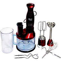 Blender mikser seti Elif EL-609 – çoxfunksiyalı, güclü motorlu, doğrama, çırpma və qarışdırma üçün praktiki mətbəx köməkçisi 700 Vt güc