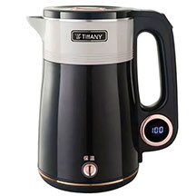 Tiffany TF-6611 elektrik çaydan – 2.5 litr tutumlu, 2000 Vt güclü, paslanmayan polad gövdəli, gündəlik istifadə üçün müasir və təhlükəsiz elektrik çaydan