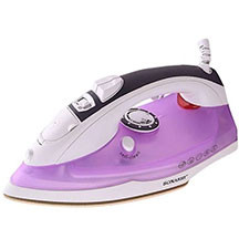 Ütü Sonashi SI-5044 Purple, 2000 Vt – güclü buxar çıxışlı, yapışmayan keramika altlıqlı, tez qızan və effektiv ütüləmə üçün müasir buxar ütüsü