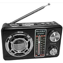 Waxiba XB-892URT Radioqəbuledici – Qara Rəng, FM/AM/SW Dalğalar, USB/TF Kart Dəstəyi və Güclü Səs Keyfiyyəti ilə Portativ Radio