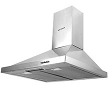 Mətbəx aspiratoru Kumtel DP6-X Inox – 60 sm eni, 450 m³/saat məhsuldarlıq, alüminium filtr, 3 sürət, buton idarəetmə, inox gövdə və LED işıq ilə təravətli və effektiv hava təmizləmə üçün divar tipli a