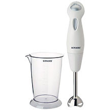 Sonashi SHB-154J əl blenderi – 200 Vt güclü, 1.1 litr plastik sürahili, 3 sürət rejimli, paslanmayan polad qarışdırıcı başlıqlı, asan təmizlənən və gündəlik istifadə üçün əlverişli blender
