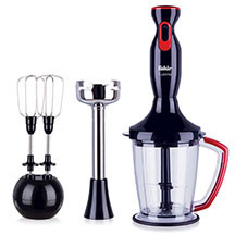 Blender mikser dəsti Fakir Lucina Black 1000W 0.9L – Güclü və Kompakt Mətbəx Blenderi, Püre və Kokteyllər üçün İdeal Seçim