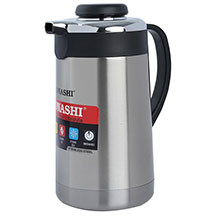 Sonashi SVF-5000 5L – ikiqat divarlı paslanmayan polad izolyasiyalı, pompalı qapaqlı, 5 litr tutumlu, isti və soyuq içkiləri 18-24 saat saxlayan, asan təmizlənən, çoxfunksiyalı airpot termos