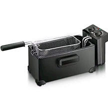 Fritür RAF R.5251 – 2000W güclü, 3L paslanmayan polad qablı, temperatur tənzimləyicili, çıxarıla bilən panel və qapaqlı, asan təmizlənən kartof fri hazırlayan aparat