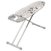 Ütüləmə Lövhəsi Cingillioglu CM-280 Gift, 36x115 sm, Polad/Pambıq, Çiçəkli, Boz – Kompakt, Qatlanan və Davamlı, Rahat Ütüləmə üçün İdeal Seçim