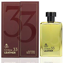 Fragrance World Ombre Leather 33 kişilər üçün ətir 100 ml – dəri, kiparis və palıd mamırı notları ilə dərin, odunsu və şərq akkordlu, cazibədar və uzunmüddətli kişi parfümü