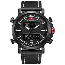 Qol saatı Naviforce NF9135 B/W/B -Hər Anı Dəyərləndir, Hər Dəqiqəni Yaşa