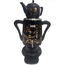 Elif EL-550 – paslanmayan polad korpuslu, 4 litr tutumlu, gizli qızdırıcı elementli, 1800 Vt gücündə, dəm çaydanlı, etibarlı elektrik samovar