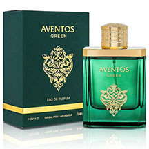 Fragrance World Aventos Green ətir suyu kişilər üçün 100 ml – sitrus, limon verbena və iris notları, sandal ağacı və ambra baza, təzə, yaşıl və odunsu aromat, Creed Green Irish Tweed-ə ilhamlanıb