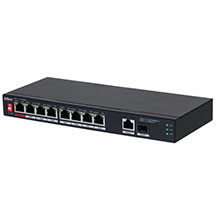 8 Port РОЕ Switch Dahua DH-PFS3110-8ET1GT1GF-96