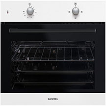 Kumtel B66-S2 W Quraşdırılan Soba – 50 L Tutum, A Enerji Sinfi, 3 Proqram, Qril, Asan Təmizlənən Şüşə Qapı, Hologen İşıqlandırma, Ağ Rəng