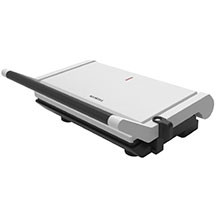Kumtel TTM-01 Elektrik Qril və Toster – 800 Vt Güc, 230x145 mm Qril Səthi, Avtomatik Temperatur Nəzarəti,İşıqlı Göstərici, Sandviç və Biftek Hazırlamaq üçün İdeal