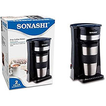 Qəhvə maşını damcılı Sonashi SCM-4930 – damcılı sistemli, 1.5 litr su çənli, avtomatik söndürülməli, gündəlik istifadə üçün praktik qəhvə maşını