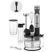 Fantom Roboset BL 1000 blender – 1000W güc, paslanmayan polad bıçaq, 1L doğrayıcı, 9 sürət, turbo rejim və çoxfunksiyalı aksesuarlarla sürətli və rahat qarışdırma