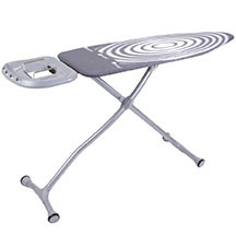 Ütü Masası Cingillioglu Perilla Diva 14011, 45x125 sm, Boz – Qatlanan, Hündürlüyü Tənzimlənən, Metal Karkas, 100% Pambıq Örtük, Kaymaya Qarşı Dayanıqlı, Türkiyə İstehsalı