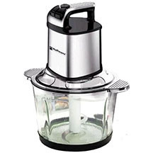 Hoffmans HM-8846 elektrik doğrayıcı – 1800 Vt güclü, 3 litr tutumlu şüşə qablı, iti paslanmayan polad bıçaqlı,güclü və praktik mətbəx doğrayıcısı