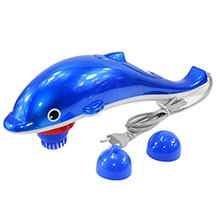 Bədən Üçün Masajor Dolphin Massager JT-889 Blue – Elektrik Masaj Aparatı, Dərin Əzələ Rahatlığı və Rahatlatıcı Masaj