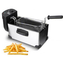 Fritür RAF R.5299 – 2000W güclü, 3.5L paslanmayan polad qablı, temperatur tənzimləyicili, çıxarıla bilən qablı kartof, fri qızardan aparat