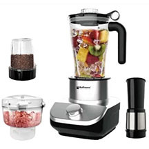 Hoffmans HM-1270 4-in-1 blender – 2 litr tutumlu, qırılmaz qablı, çoxfunksiyalı (blender, üyüdücü, ətçəkən, smoothie-maker), paslanmayan polad bıçaqlı 1000 Vt kokteyl aparatı qəhvə üyüdən