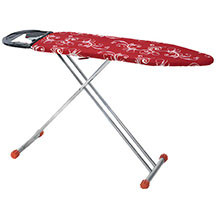 Ütüləmə Masası Devecioglu MM662 Boss Delux Red – 36x114 sm, Qatlanan, Qırmızı Rəng, 100% Pambıq Üzlük, Yüngül və Kompakt
