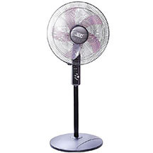 Ventilyator JEC FA-1634R pultlu sərinkeş – elektron idarəetmə, sürət tənzimləmə, uzaqdan idarəetmə (pult), oxlu tip dizayn və otağın səmərəli soyudulması üçün funksional