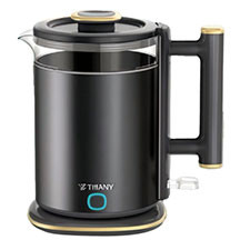 Tiffany TF-960B elektrik çaydan – 2.3 litr tutumlu, 1850 Vt güclü, sürətli qaynatma funksiyalı, avtomatik sönmə və quru işləmədən qoruma xüsusiyyətli caydan