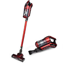 Simsiz vertikal tozsoran Fantom Quantum P2049 Red – LED işıqlı turbo fırça, 3 sürət rejimi və HEPA filtrli, yüngül və ergonomik dizayn
